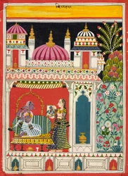 Vilaval Ragini, vers 1680