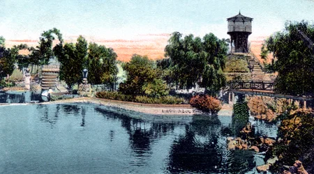 Villa Dolores, Lago Azul, Montevideo, Uruguay, vers 1900