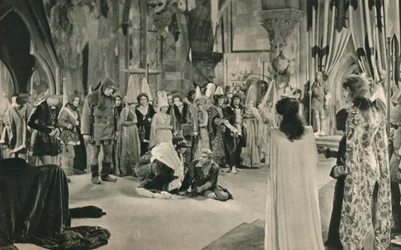 Villon John Barrymore menacé de mort par Louis XI, 1927