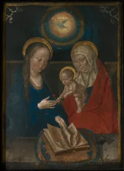 Vierge et Enfant avec Sainte Anne Anna selbdritt, 1500