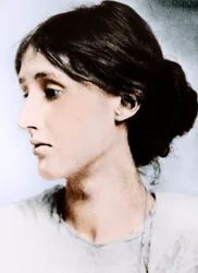 Virginia Woolf, romancière, essayiste et critique anglaise, début du 20ème siècle
