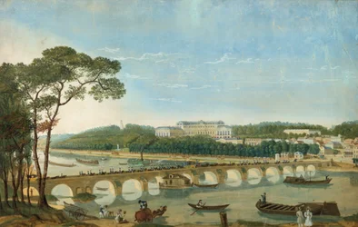 Visite du roi François Ier et de la reine de Naples à Charles X à Saint-Cloud, mai 1830