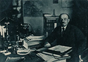 Vladimir Ilitch Lénine, leader bolchevique russe, Moscou, Russie, 7 octobre 1922