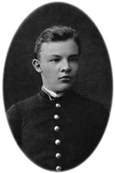 Vladimir Oulianov Lénine élève au lycée, Simbirsk, Russie, 1879
