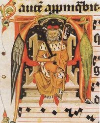 Vratislaus II de Bohême du antiphonaire de Vyšehrad