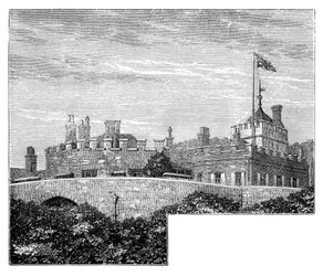 Château de Walmer, Kent, vers 1888