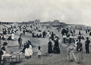 Walton-on-the-Naze - Scène sur la plage, 1895