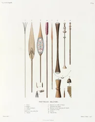 Armes et autres objets de la Nouvelle-Irlande