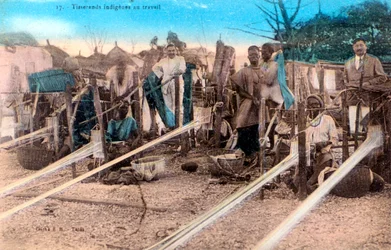 Tisserands, Afrique, 20ème siècle
