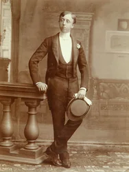 Portrait de mariage, années 1880