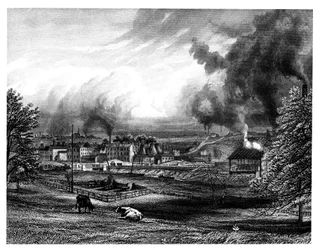 Usine Wedgwood, Etruria, Hanley, Staffordshire, Angleterre