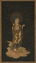 Descente accueillante de Jizo Bosatsu