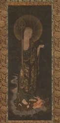 Descente accueillante de Jizo, début du 14e siècle