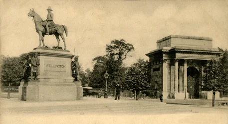 Monument de Wellington, Londres, vers 1910