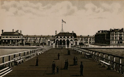 Wellington Pier, vers 1880