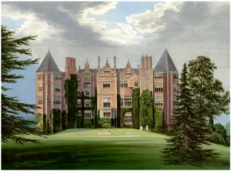 Westwood Park, Worcestershire, maison de Lord Hampton