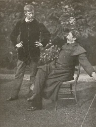 Whistler et Menpes, vers 1885, 1904