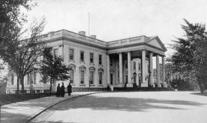 Maison Blanche, Washington, États-Unis, 1901