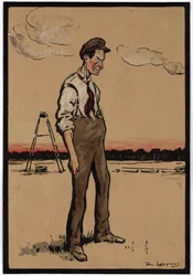 Wilbur Wright, aviateur américain, vers 1910