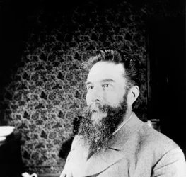 Wilhelm Conrad Roentgen, physicien allemand, vers 1900