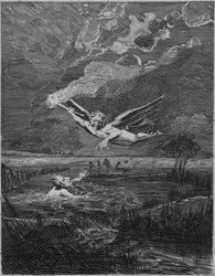 Feu follet, 19e siècle