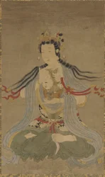 Guanyin à la branche de saule, dynastie Ming, XVIIe siècle