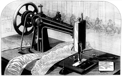 Machine à coudre Wilson, 1880