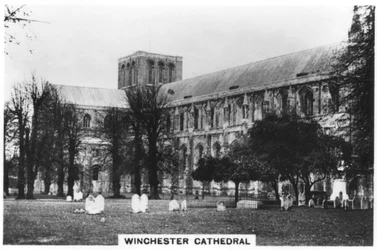 Cathédrale de Winchester, Hampshire, 1937