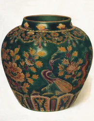 Jar à vin : Dynastie Ming, vers 1500, 1936