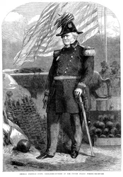 Winfield Scott, soldat américain, 1861