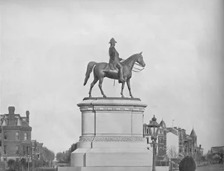 Statue de Winfield Scott, Washington, D.C., vers 1897