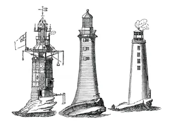 Phares de Winstanley, Smeaton et Rudyerd, 1833