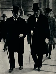 Avec David Lloyd George, 1917, 1945