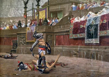 Avec un pouce tourné, Pollice Verso, 1872