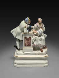Femme et homme, vers 1750