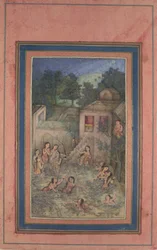 Femmes se baignant au clair de lune, Folio de l