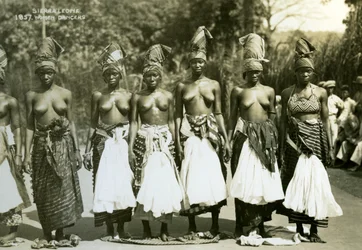 Femmes danseuses, Sierra Leone, 20ème siècle
