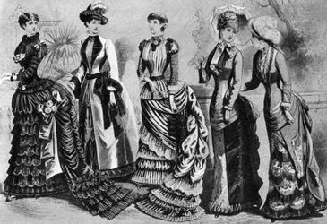 Mode féminine des années 1880 et 1890, 1937
