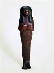 Figurine ushabti en bois de Mutry, Égypte ancienne, 16e ou 15e siècle av. J.-C.