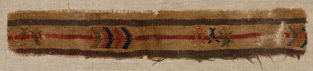 Broderie en laine, 700s - 800s