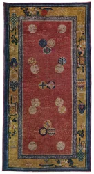 Tapis en laine. Chine du Nord, 1927
