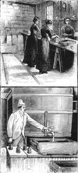 Travailleurs de la Nobel Explosives Company Limited, Ardeer, Ayrshire, 1884