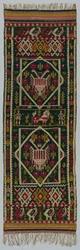 Couverture de lit ou de coffre tissée, 1700s