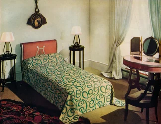 Couvre-lit en coton tissé par Vantona Textiles Ltd., 1941