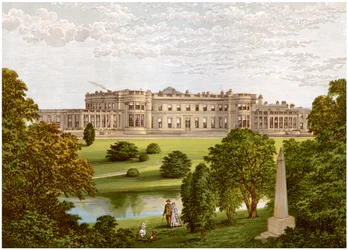 Wynyard Park, Comté de Durham, maison du Marquis de Londonderry, c1880