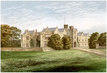 Abbaye de Wytham, Oxfordshire, maison du comte d