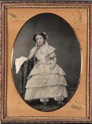 Jeune femme en culottes, vers 1855