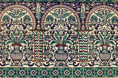 Mosaïques de la mosquée de Zarzis, Zarzis, Tunisie