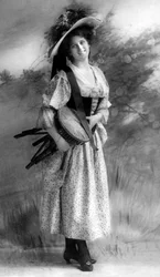 Zena Dare 1887-1975, actrice anglaise, 20e siècle