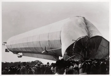 Zeppelin LZ 5 à Göppingen, Allemagne, 1909